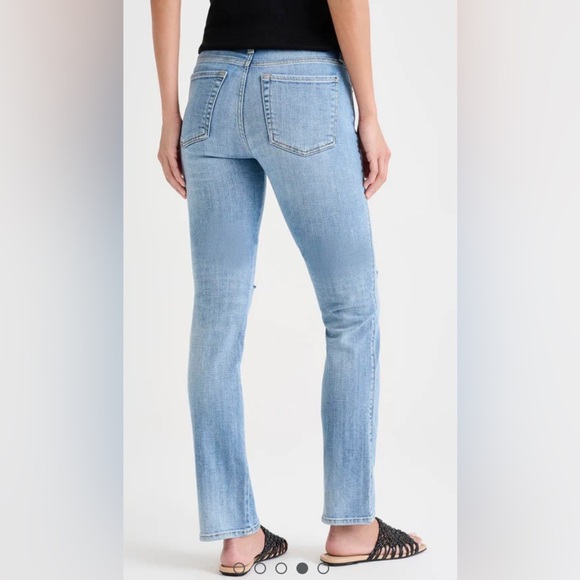 NWT Splendid Midrise Straight Blue Jeans Size 24 Inseam 31” - Picture 4 of 11